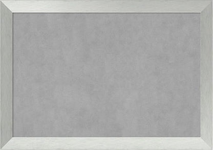 Amanti Art Silver Framed Magnetic Board 28x40 Large Vision Board by AmantiArt