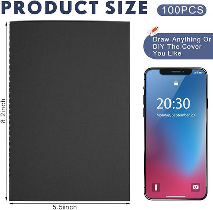Mimorou 100 Pcs Journals Notebooks Bulk - Image 2