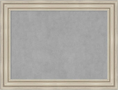 Amanti Art Silver Framed Magnetic Board 26x34 Medium Vision Board by AmantiArt