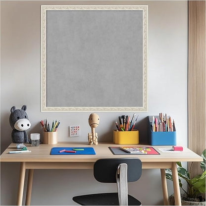 Amanti Art Silver Framed Magnetic Board 26x26 Medium Vision Board - Image 6