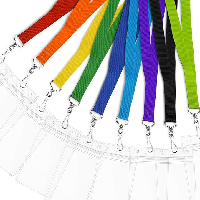 24-Pack Blue Breakaway Lanyards - Image 6