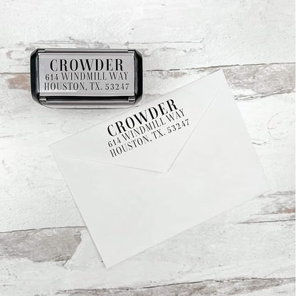 Self Inking Modern Address Stamps | Custom Return Address Stamper - Image 7