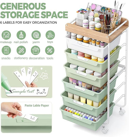 Rolling Storage Utility Cart - Image 4