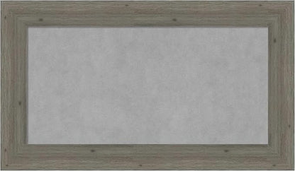 Amanti Art Grey Framed Magnetic Board 17x29 Small Vision Board by AmantiArt