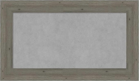Amanti Art Grey Framed Magnetic Board 17x29 Small Vision Board by AmantiArt