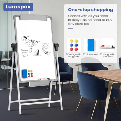 Lumspax Large Doubole Sided White Board - Image 4