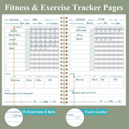 Fitness Journal for Women & Men - Image 3