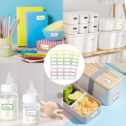 STARLIBOO Removable Freezer Labels, 1x2 Inch Color Coding Removable Labels - Image 5