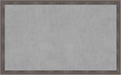 Amanti Art Grey Framed Magnetic Board 27x43 Large Vision Board by AmantiArt