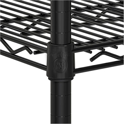 Seville Classics UltraDurable Heavy Duty NSF Solid Steel Wire Rack Storage Unit - Image 6