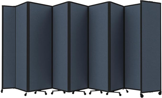 Versare Room Divider 360 Portable Wall Partition | Folding Panels | Large by VERSARE