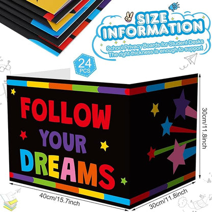 Honoson 24 Pcs Bulk Inspirational Privacy Folders - Image 2
