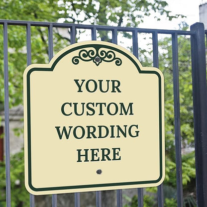 Custom Decorative Sign, Personalized Metal Sign - Image 4