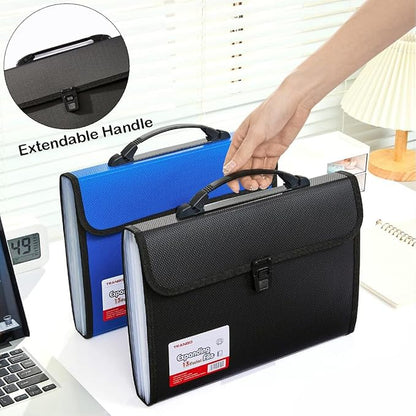 2 Pack 12 Pockets Accordion File Organizer - Image 5