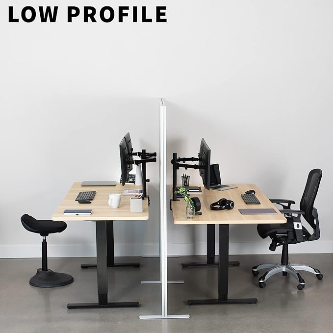 VIVO Modular Wall System, 2 PET Panels, Modern Professional Office Cubicle - Image 8