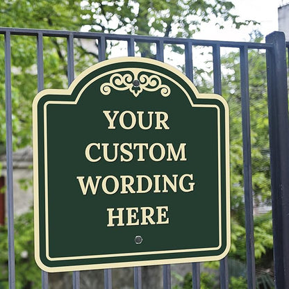 Custom Decorative Sign, Personalized Metal Sign - Image 4