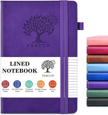 PERCUN Graph Paper Notebook, 160 Pages Grid Journal by PERCUN