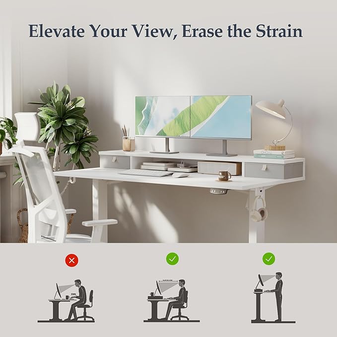 Klicelor 63 Inch Electric Standing Desk - Image 6
