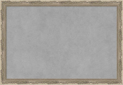 Amanti Art Silver Framed Magnetic Board 14x20 Small Vision Board by AmantiArt