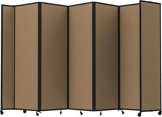 Versare Room Divider 360 Portable Wall Partition | Folding Panels | Large by VERSARE