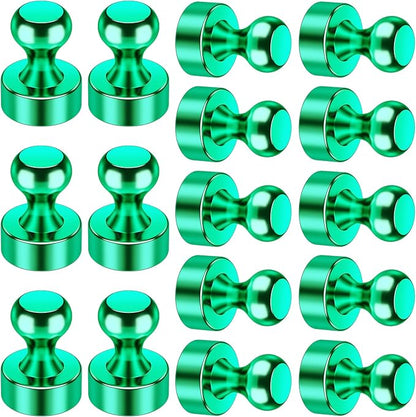 VNDUEEY 16 Pack Green Fridge Magnets, Strong Magnets by VNDUEEY