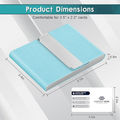 DMFLY Business Card Holder, Pocket Business Card Case, Slim Card Holders - Image 7