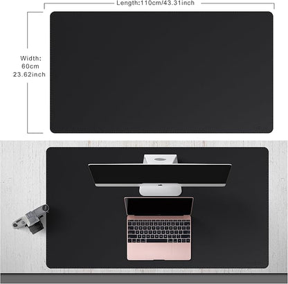 Mydours 43" x 24" Extra Large Desk Pad XXL, Desk Protector Mat - Image 2