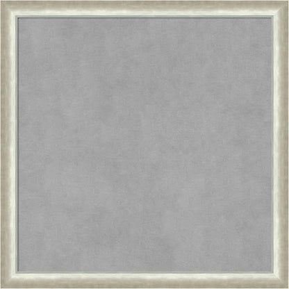 Amanti Art Silver Framed Magnetic Board 22x22 Medium Vision Board by AmantiArt