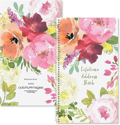 Current When Flowers Speak Address Book-94 Pages; Small 5" x 8-1/2" Size - Image 4