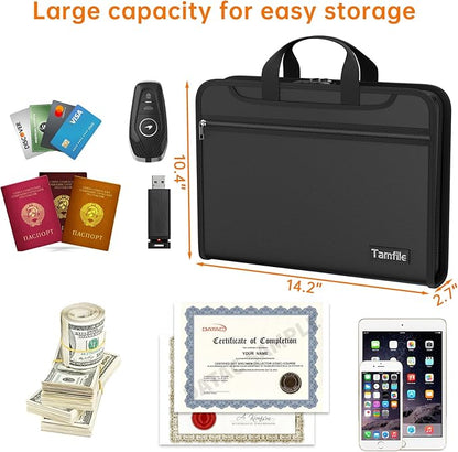 5200℉ Fireproof Accordion File Organizer - Image 5