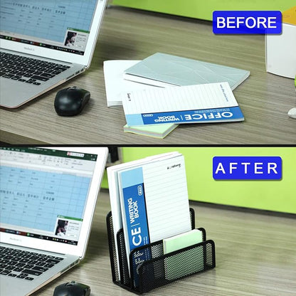 Anumit Desk Mail Organizer, File Holder Letter Sorter - Image 6