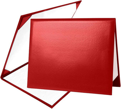 Diploma Cover 8.5” x11” Diploma Holder of Graduation Leatherette Padded by Misscom
