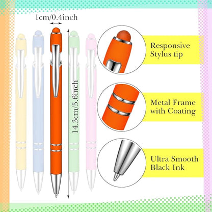 Zonon 38 Pieces Rubberized Ballpoint Pen - Image 3