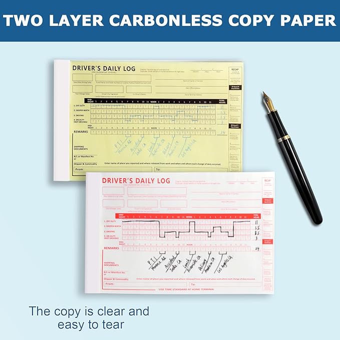 LINAUSTFB 10 Pack Daily Log Books - Image 2