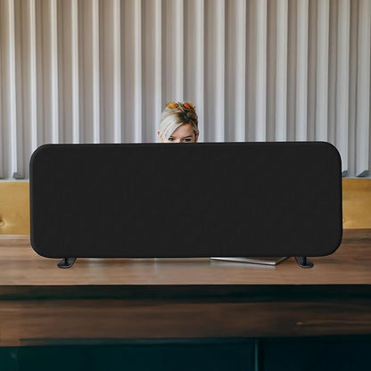 DECOLAB Desk Divider, Movable Desk Panel Privacy Partition - Image 3
