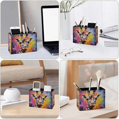 Famame Graffiti Vintage Giraffe Pencil Holder - Image 4
