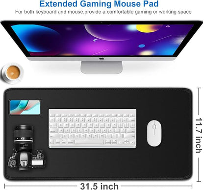 Large Extended Gaming Mouse Pad, Water Resist Non-Slip Mousepad Rubber Base - Image 2