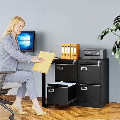 AFAIF 2 Drawer File Cabinet - Image 2