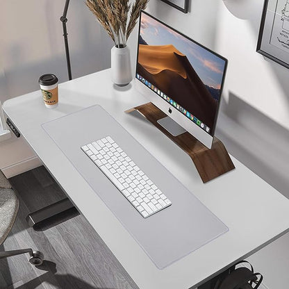 ALOANES Silvery Waterproof Desk Mat, Large Mouse Pad - Image 8