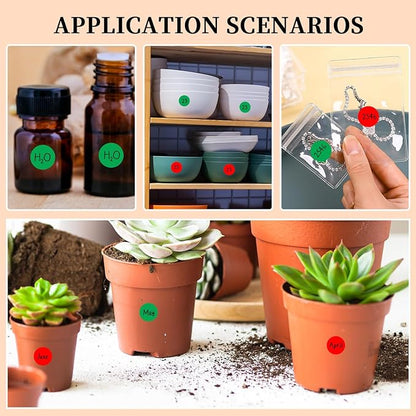 PARLAIM 2 Rolls 2000PCS 3/4" Round Circle Color-Code Dot Stickers, 2 Color - Image 6