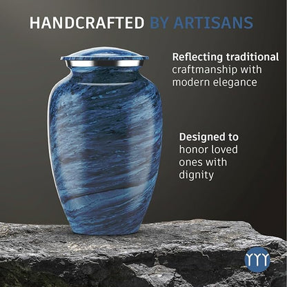 Handcrafted Urn for Ashes Adult Male and Female - Image 5