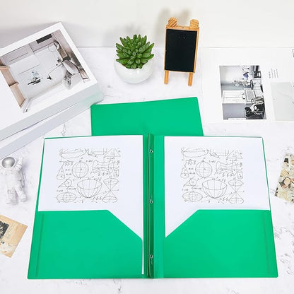 Lincia 100 Pcs Plastic Folders - Image 4