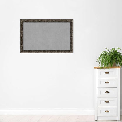 Amanti Art Black Framed Magnetic Board 29x45 Large Vision Board - Image 5