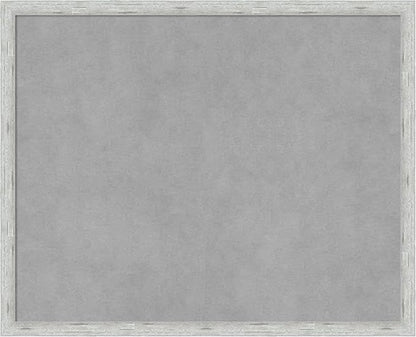 Amanti Art Silver Framed Magnetic Board 17x21 Small Vision Board by AmantiArt