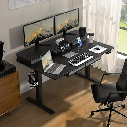 ExaDesk Electric Standing Widened Desk 63 * 30 Inches Adjustable Height - Image 9