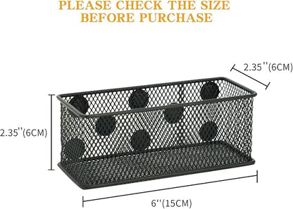 Neudeco Magnetic Locker Organizer and Accessories，Wire Mesh Magnetic Storage - Image 2