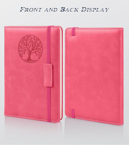 Biuwory Lined Journal Notebook for Women Men, 256 Pages A5 Hardcover Leather - Image 6