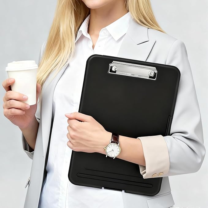 6 Pack Clipboard with Storage, High Capacity Storage Clipboard 8.5 x 11 with - Image 6
