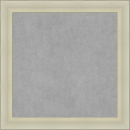 Amanti Art Silver Framed Magnetic Board 29x29 Medium Vision Board by AmantiArt