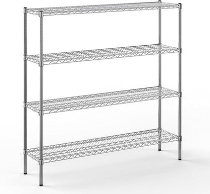 Regal Altair 14" Deep x 54" Wide x 54" Height Wire Shelving Kit | 4-Tier | NSF by Regal+Altair